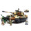 MOC WWII Winter Tiger Attack Tunga Tank Flygplan Pusselmontering Militär 1