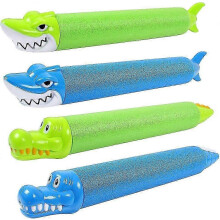 4 Pack Shark Shape Super Submersible Water Guns for Kids Pool Summer Fighting Toys
