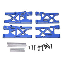 Aluminiowe przednie i tylne wahacze do samochodu ARRMA Mojave 4X4 4S BLX 1/8 RC, niebieskie