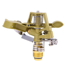 360 Rotary Zinc Alloy Water Sprinkler for Garden Lawn 1/2 Inch