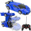 Fjernstyrt 2-i-1 transformerende robotbil med LED-effekter og drift 1