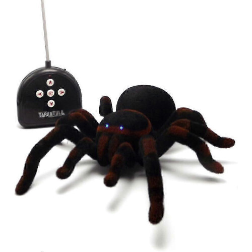 25-26 RC Tarantula Spider Spray Mist LED Light Music Remote Control Unique Gift All Ages