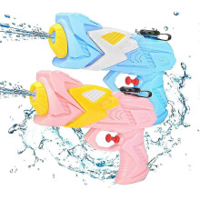 2026 Barn Vattenpistol 2-pack Kraftfull Liten Pistol Utomhus Strand Pool Bad Festleksaker