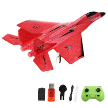 Großer ferngesteuerter Segelflieger, einfach zu fliegen, 2,4 GHz, ferngesteuertes Flugzeug für Kinder und Jugendliche, rotes Geschenk