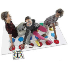 AURA Splash Twister Sensation, jeu d'eau d'extérieur pour enfants et adultes (2 à 4 joueurs), idéal pour les fêtes en famille et l'été.