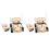 2X DIY Remote Control 4WD Racing Car Kit Educational Fun 1