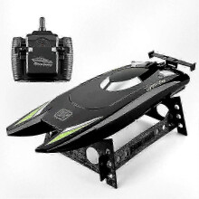 Höghastighets 2,4 GHz RC-racerbåt med kapsejsningsåterställning som automatiskt korrigerar girning
