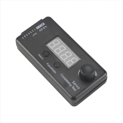 Mini 3-Mode Digital Servo/ESC Consistency Tester for RC Heli Plane 2
