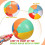 Inflatable Rainbow Beach Ball for Kids and Adults 10pcs 2