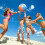 Inflatable Rainbow Beach Ball for Kids and Adults 10pcs 4