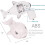 Automatic Spray Baby Dolphin Bath Toy Music Lights 3