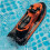 M5 Mini RC Jet Ski 2.4G 50M Control Range Summer Water Splash 4