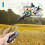 V17 2.4Ghz RC Stuntstridsflygplan 360 Vändbart Ljus RTF Skum Drönare Sensor 4