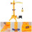 Realistic Remote Control Tower Crane Toy for Kids Boys Age 6+ Plastic Multicolor Gift 4