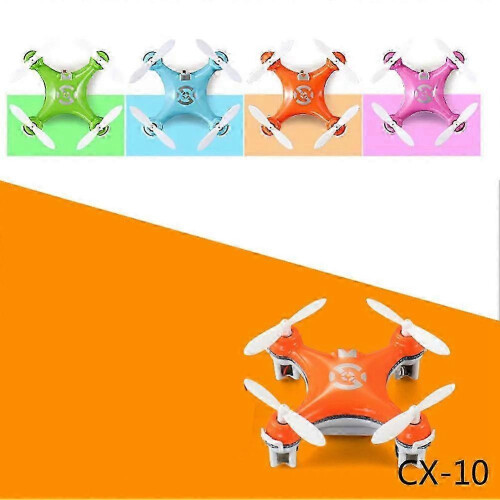 Cx10 Mini RC Quadcopter Drönare 2.4G 4CH LED-leksak för barn 1