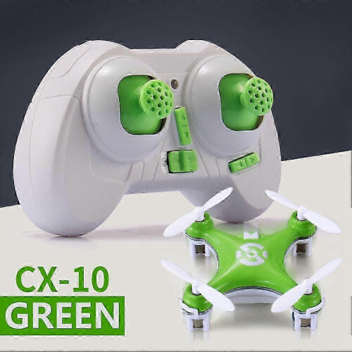 Cx10 Mini RC Quadcopter Drönare 2.4G 4CH LED-leksak för barn 2