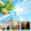 3-Pack Kids Water Gun Set Firework Spray Pattern Summer Pool Beach Toys 3