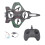 2.4G RC Plane Remote Control Toy Kids Gift Green 3