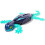 HEX BOTS Wall Crawler Gecko Rechargeable RC Robot Climbs Walls Ages 4+ 4