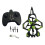 Remote Control RC Plane Helicopter Outdoor Flying Toy Portable 3
