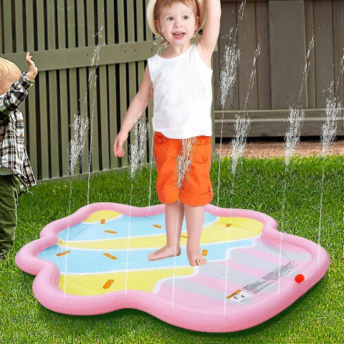 Piscina interattiva Splash Pool 3 in 1, gioco da esterno per tutte le età. 1