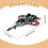 Remote Control RC Glider Airplane Drop Resistant with Light Gifts 3