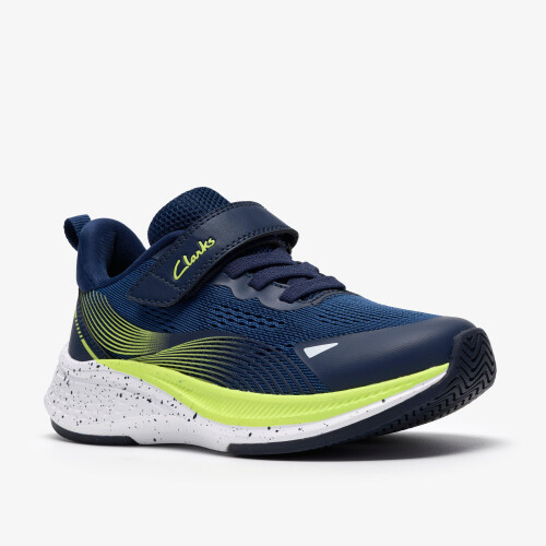 Clarks Lumen Hero K Navy 1