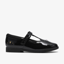 (Standard, 10 (Children's)) Lock Wish K. Black Pat