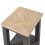 Bordeaux Lamp Table Dark Grey 4