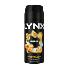 (Buy 1) Lynx Body Spray Gold 48-H High Definition Fragrance Deo For Men, 150ml