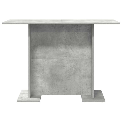 VidaXL vidaXL Dining Table Concrete Grey 110 x 60 x 75 cm Engineered Wood 1