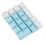 104-Key Two-Color Translucent Keycap Set, Suitable for Mechanical Keyboard, Universal (+White) 5