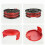 Replacement Trimmer Line Spool for Lawn Mower, 12-Pack with 2 Protective Covers Included, Durable Nylon Cutting Line 3