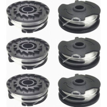 Set van 6 reserve spoelen voor grastrimmer, compatibel met Parkside PRTA 20-Li A1 B2 C3, PRT 550 A1 A3 en PRT 300 A1