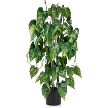 Plante Artificielle Philodendron d’Intérieur Verte Décorative 76 cm Réaliste — plantes en pot, décoration salon