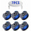 6 Replacement Spool Trimmer Line with Automatic Feed Cap for Cordless Grass Trimmer, Durable Nylon, Easy Installation 1