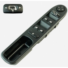 Fensterheber-Schalter für Peugeot 207 und 207+ (2006-2014) vorne links Fahrerseite für 5-Türer 6554QG Originalersatzteil
