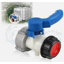 Adaptateur de vanne pour réservoir IBC DN50 75 mm, raccord de vidange pour cuve d’eau 1000 l, connecteur durable et étanche