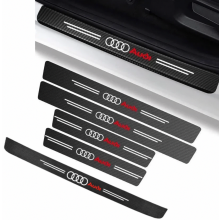 Car Door Sill Protector Film for Audi A1 A3 RS3 A4 A5 A6 A7 RS7 A8 Q3 Q5 Q7 R8, Scratch-Resistant Door Threshold Guard Strip