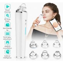 Electric Blackhead Remover Kit, Pore Cleaner for Face, Electric Comedone Extractor Set for Deep Facial Cleaning