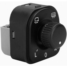 Mirror Control Switch Adjustment Knob for Golf MK5 MK6 2006-2013, Replacement Interior Control Button 1K0959565J