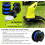 Trimmer Line Spool with Cover, 6-Pack Grass Strimmer Replacement Spools for Cordless String Trimmers, Durable Nylon Line 2