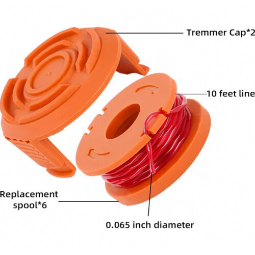 Replacement Trimmer Spool Compatible with 20V Lawn Trimmers, Durable Spool for Smooth and Efficient Cutting 2