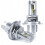 H4 LED Headlight Bulbs, White 6500K, High/Low Beam Conversion Kit for 24V Vehicles, 2-Pack 1