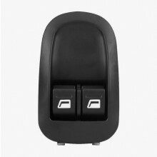 Fensterheberschalter für Peugeot 206 1998 bis 2010, Schalter zur Steuerung des vorderen elektrischen Fensters, Ersatzteil 6554WQ