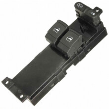 Elektrischer Fensterheberschalter für Fahrerseite, Türverkleidung, für 2-türigen Golf MK4, 1J3959857, schwarz