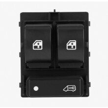 Schakelaar voor elektrische raambediening, compatibel met Citroën Fiat Doblo Ducato Peugeot Boxer, 735421419, 6490X9