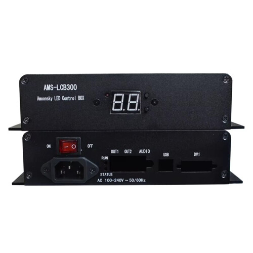 LED Sending Controller Box LCB300,Can Be Built-in Linsn TS802D Sending Card with Light for Control LED Screen EU PLUG 1