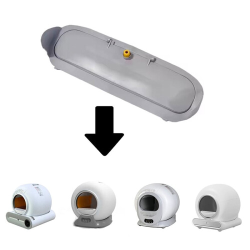 Automatic Cat Litter Box Accessories Litter Filter Bin Door Replacement Prevent Backflow,for Self-Cleaning Litter System 1