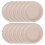 Compostable Disposable Paper Plates Bulk 9 Inch 50 Pack, Bamboo Plates, Eco Friendly, Biodegradable 2